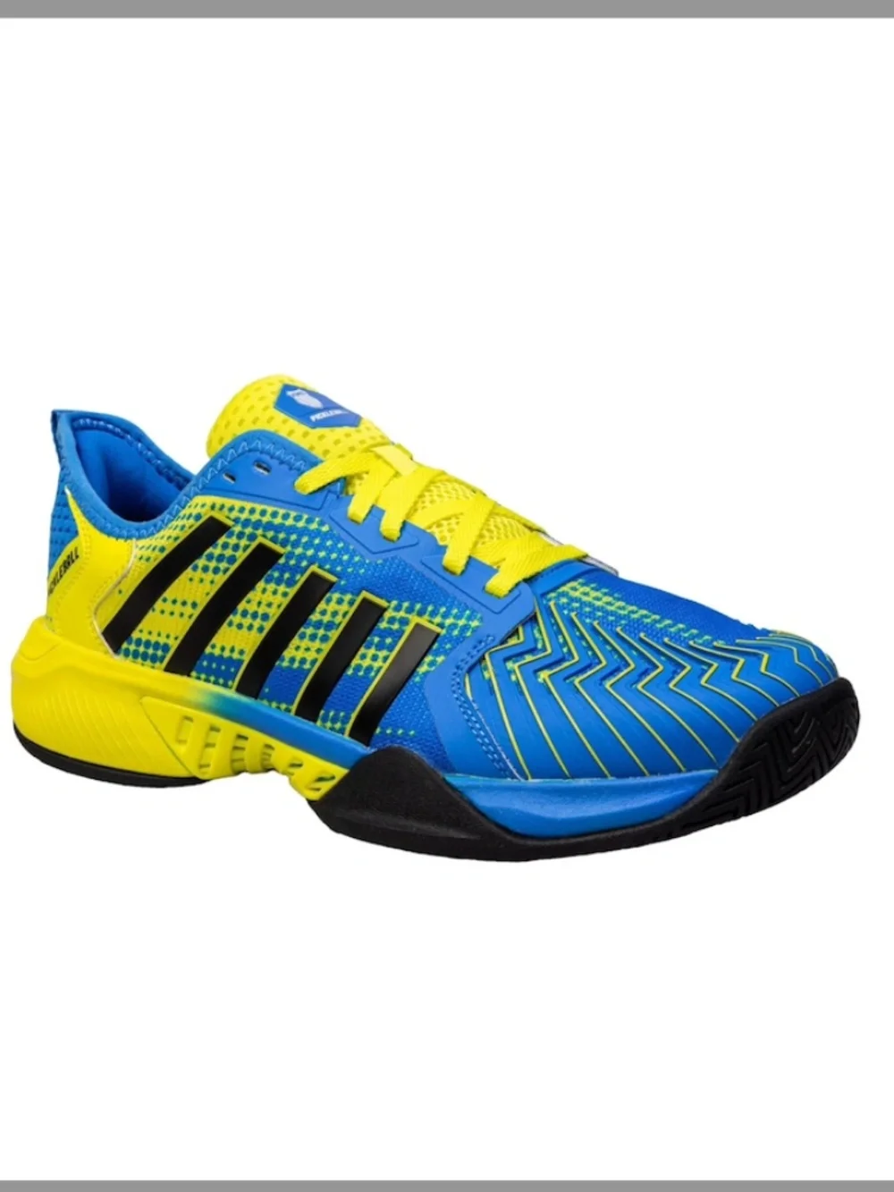 BRAND NEW K-Swiss Pickleball Blue + Yellow Sneakers in Size 10.5
